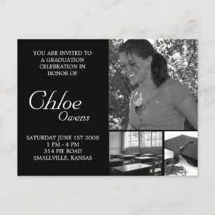 Invitations bon marché d'obtention du diplôme