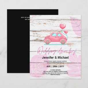 Invitations budgétaires d'entraînement Mariage mig