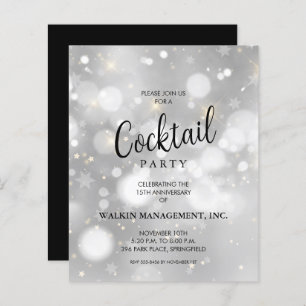 Invitations budgétaires pour l'anniversaire d'affa