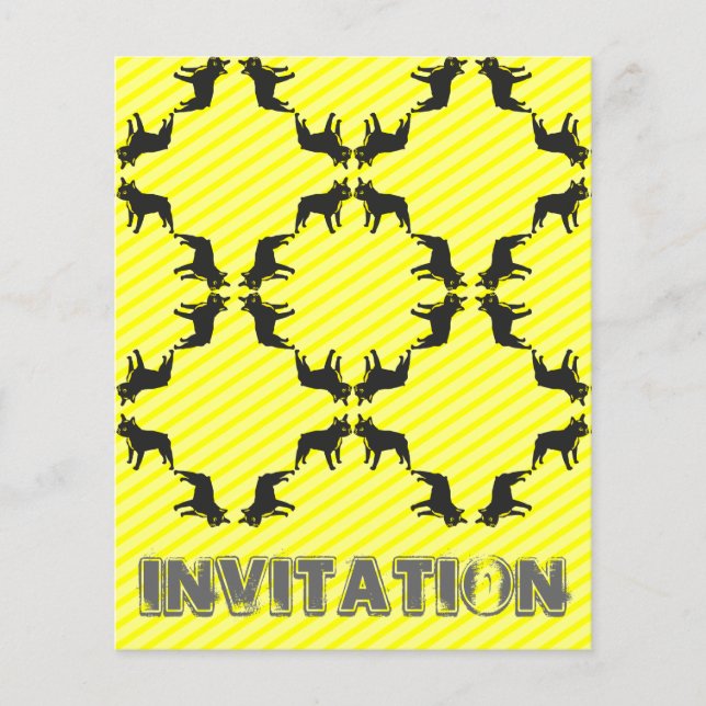 Invitations Bulldog (Devant)