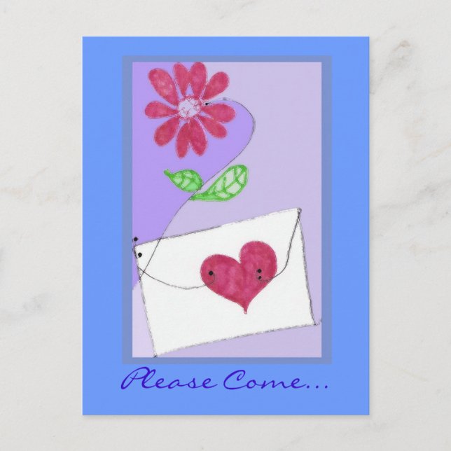 Invitations cartes postales (Devant)