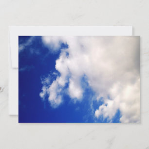 Invitations Ciel Bleu & Nuages