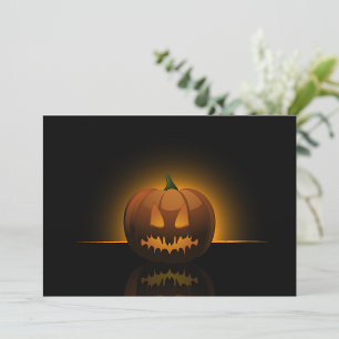 Invitations Citrouilles d'Halloween
