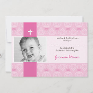 INVITATIONS CLASSY BAPTISM :: jolie 2L