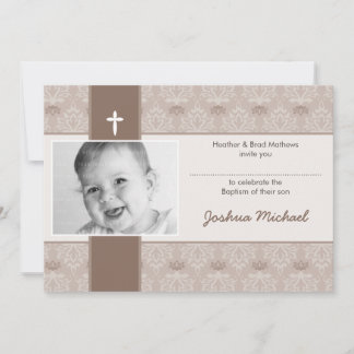 INVITATIONS CLASSY BAPTISM :: jolie 4L