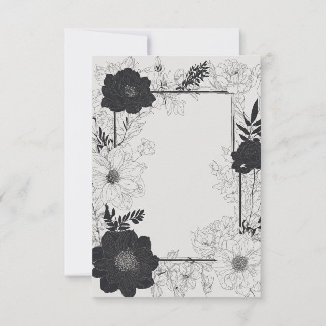 Invitations Colorées Pour Relative & Amis (Devant)