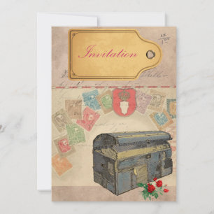 Invitations Coques de voyage