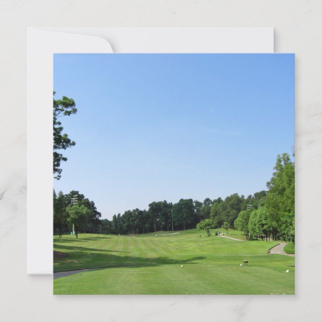 Invitations Country Club (Devant)