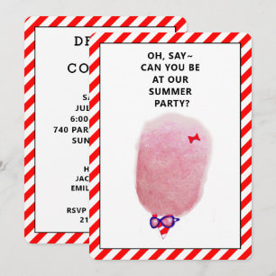 Invitations créatives de BBQ de cuisine