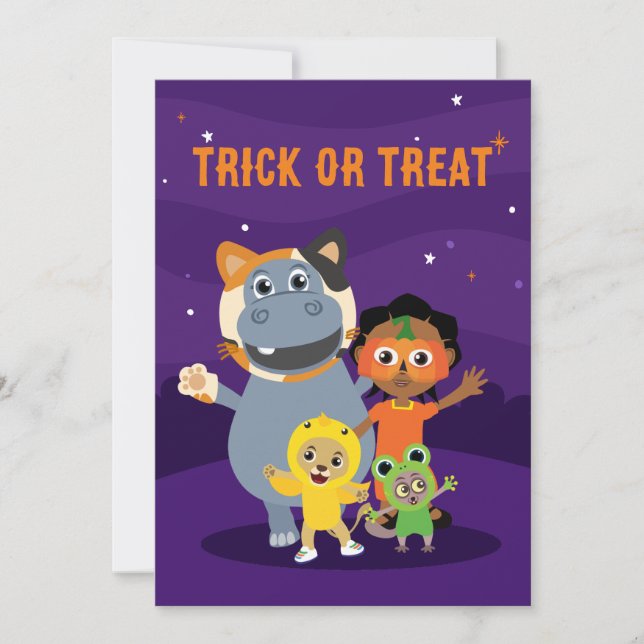 Invitations d'Akili et de Me Halloween (Devant)