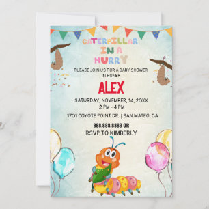 Invitations d'anniversaire de Caterpillar très aff