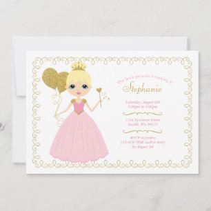 Invitations d'anniversaire de fille