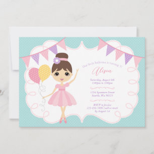 Invitations d'anniversaire de fille