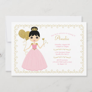 Invitations d'anniversaire de fille