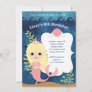 Invitations d'anniversaire de fille