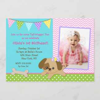Invitations d'anniversaire de marionnettes