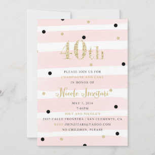 Invitations d'anniversaire personnalisées de Nicol