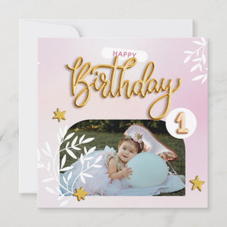 Invitations d'anniversaire pour fille