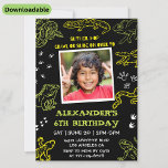Invitations d'anniversaire Reptile Boy Kids Party<br><div class="desc">Invitations d'anniversaire Reptile Boy Kids Party Modern</div>