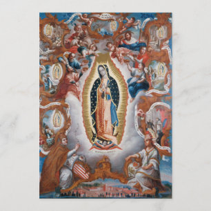Invitations d'art personnalisées de la "Vierge de 