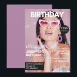 Invitations de 22e anniversaire pour son magazine<br><div class="desc">Invitations de 22e anniversaire pour sa photo de couverture de magazine</div>