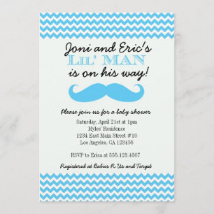 Invitations de Baby shower de Lotle Man