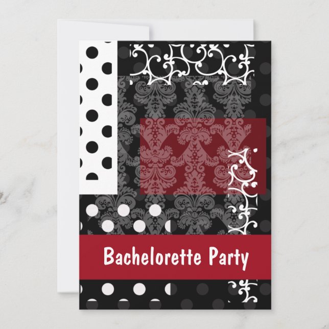 Invitations de Bachelorette Party (Devant)