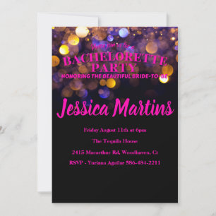 Invitations de Bachelorette Party