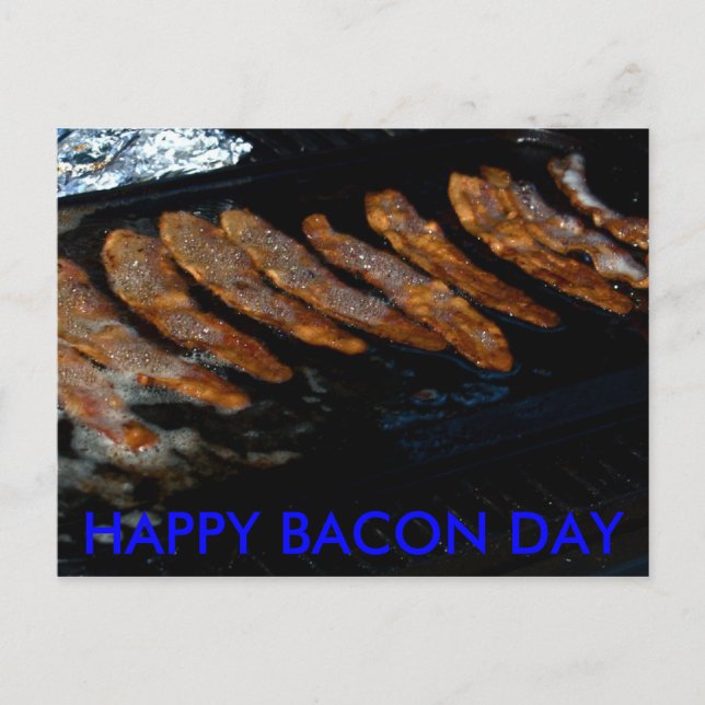Invitations de Bacon Day (Devant)