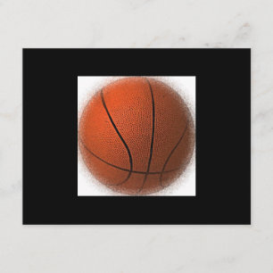 Invitations de balle de basket-ball