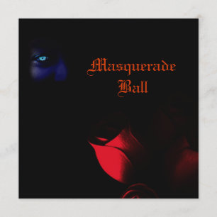 Invitations de balles masquerade