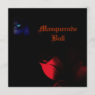 Invitations de balles masquerade