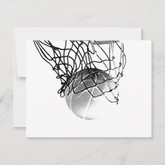 Invitations de ballon de basket-ball