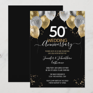 Invitations de ballons d'or du 50e anniversaire