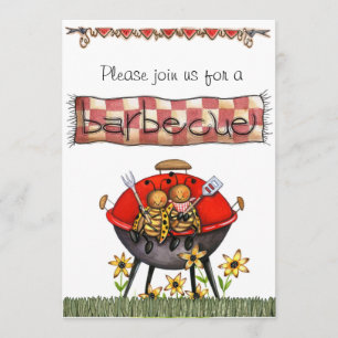 invitations de barbecue