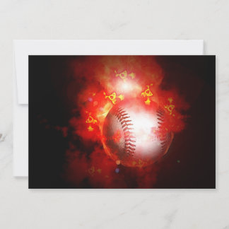Invitations de baseball