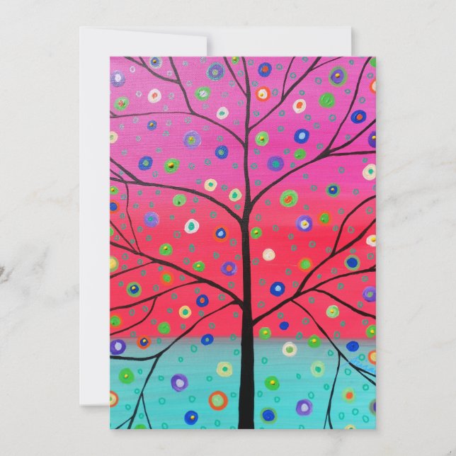 Invitations de Bat mitzvah de barre (Devant)