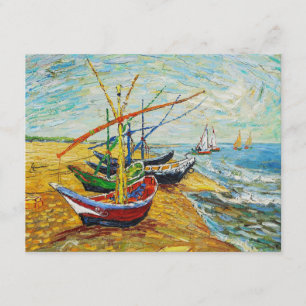 Invitations de bateaux de pêche Van Gogh