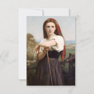 Invitations de bergers Bouguereau