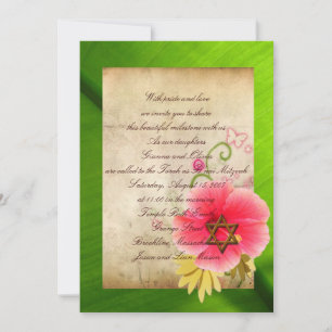 Invitations de B'nai Mitzvah