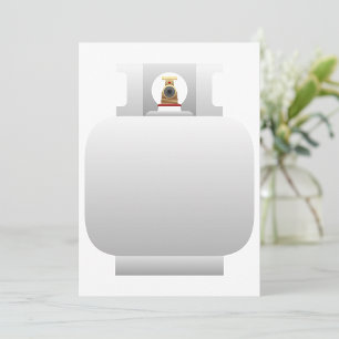 Invitations de bouteilles à gaz