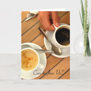 Invitations de café