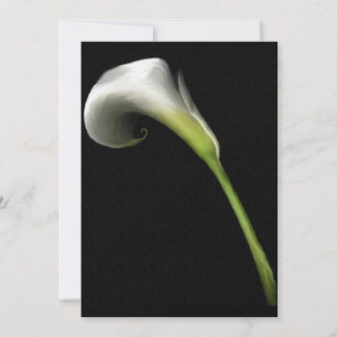 Invitations de Calla Lilly (ajoutez votre propre t