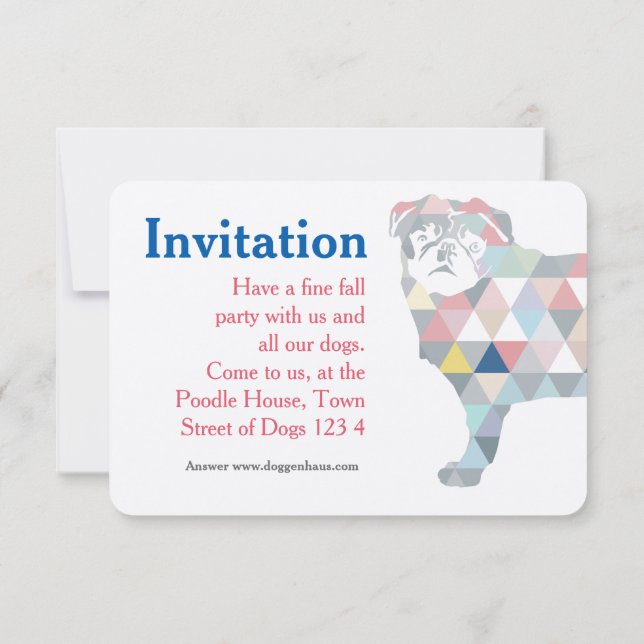 Invitations de carlin (Dos)