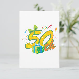 Invitations de célébrations du 50e anniversaire