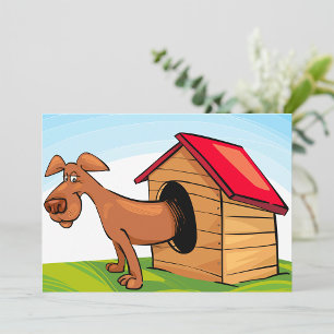 Invitations De Chien Dans Une Maison De Chien