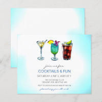 Invitations de Cocktail Budget