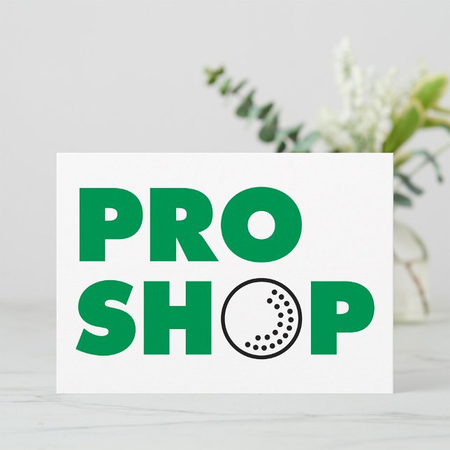 Invitations de connexion Pro Shop (Créateur téléchargé)