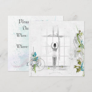 Invitations de considérant de danse personnalisée