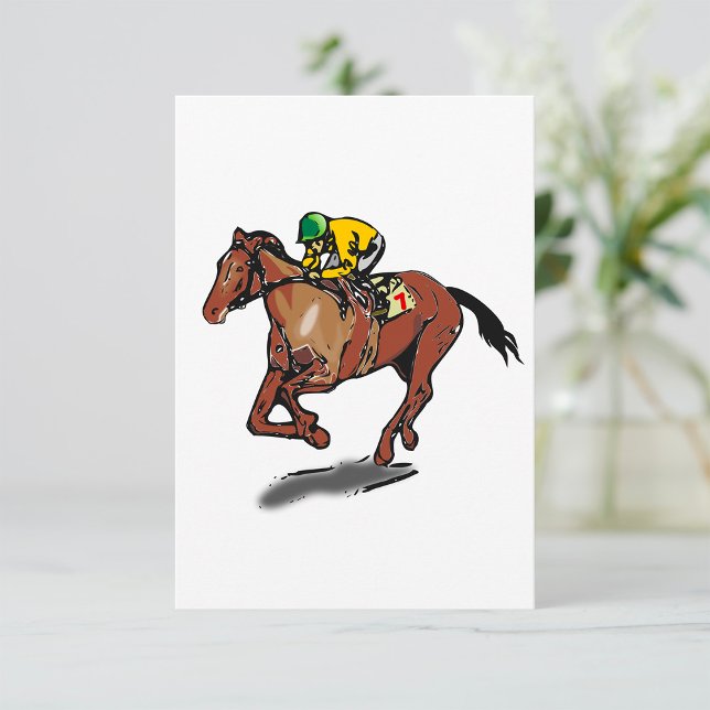 Invitations de courses de chevaux (Créateur téléchargé)